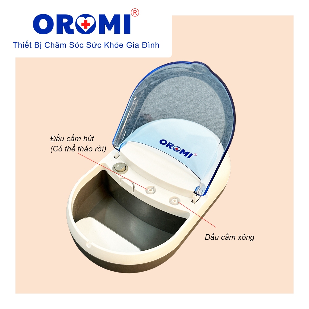 Máy Xông Khí Dung OROMI KD-360 - DÒNG MÁY CHUYÊN XÔNG TÍCH HỢP HÚT MŨI