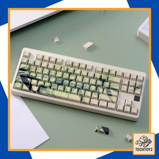 [ Xuyên Led ] Keycaps Thiên Nhiên - PBT Double Shot, DyeSub - Cherry Profile