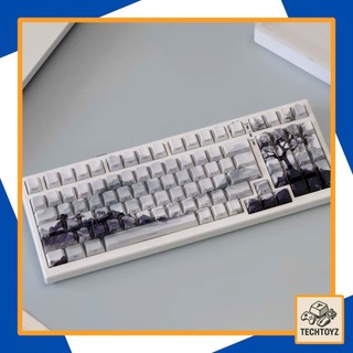 [ Xuyên Led ] Keycaps Thiên Nhiên - PBT Double Shot, DyeSub - Cherry Profile