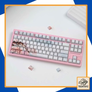[ Xuyên Led ] Keycaps Thiên Nhiên - PBT Double Shot, DyeSub - Cherry Profile