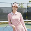 Áo thể thao nữ, Áo cổ khóa chơi Golf , Tennis, Pickleball, cầu lông....QC cao cấp