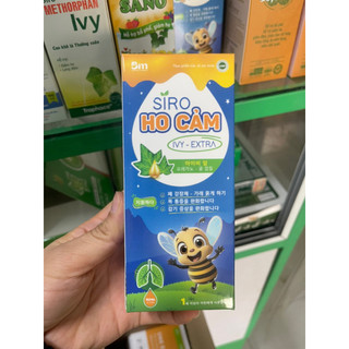 [CHÍNH HÃNG] Siro ho cảm IVy - Extra hỗ trợ bổ phế, giảm ho, loãng đờm, giảm đau rát họng