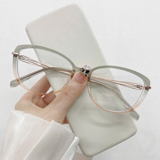 Gọng Kính Cận Mắt Mèo - Gọng Nhựa Kết Hợp Kim Loại Phong Cách Hàn Quốc Chống Bụi Ms Tr 23130
