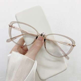 Gọng Kính Cận Mắt Mèo - Gọng Nhựa Kết Hợp Kim Loại Phong Cách Hàn Quốc Chống Bụi Ms Tr 23130