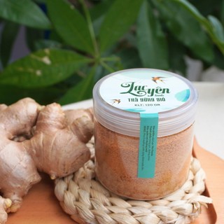 Trà Gừng Gió Đắk Lắk Lạc Yên Foods Ít Ngọt Thơm Ngon, Trà Hòa Tan Tiện Lợi, Giúp Ấm Cơ Thể