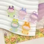 Set 12 Sticker/ Charm gắn dép thỏ 6 múi dạ quang phát sáng
