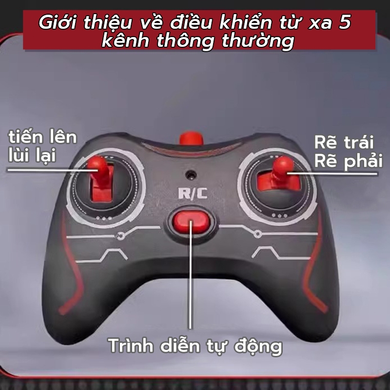 Xe kéo điều khiển từ xa 2.4G, Xe đồ chơi điều khiển từ xa, Xe xây dựng điều khiển từ xa, Điều khiển 4 chiều