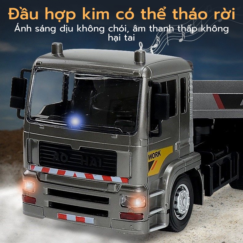 Xe kéo điều khiển từ xa 2.4G, Xe đồ chơi điều khiển từ xa, Xe xây dựng điều khiển từ xa, Điều khiển 4 chiều