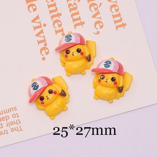 Set 12 Sticker/ Charm gắn dép PIKACHU siêu đáng yêu ngộ nghĩnh