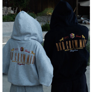[DEAL MỞ BÁN] Áo Khoác HORSE HOODIE ZIP - Chất Nỉ Bông Premium Cotton Cao Cấp 360GSM Thêu LoGo Brand @D’KENDAL