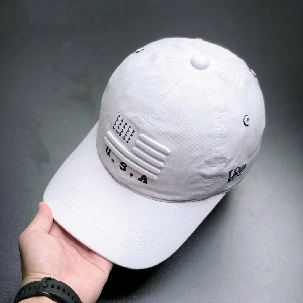 (hàng vnxk) Mũ kết kaki xịn logo US-A - Nón lưỡi trai from mềm unisex cao cấp thời trang nam nữ