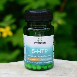 Swanson - Viên uống hỗ trợ giấc ngủ 5-HTP 100mg - 60 viên