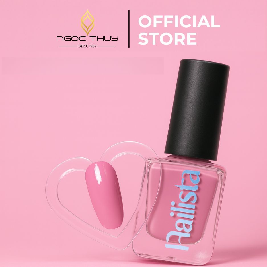 Sơn Gel Lạnh NA01 Nailista - Nhanh Khô Không Cần Hơ Máy -  Ngọc Thuỷ Nail