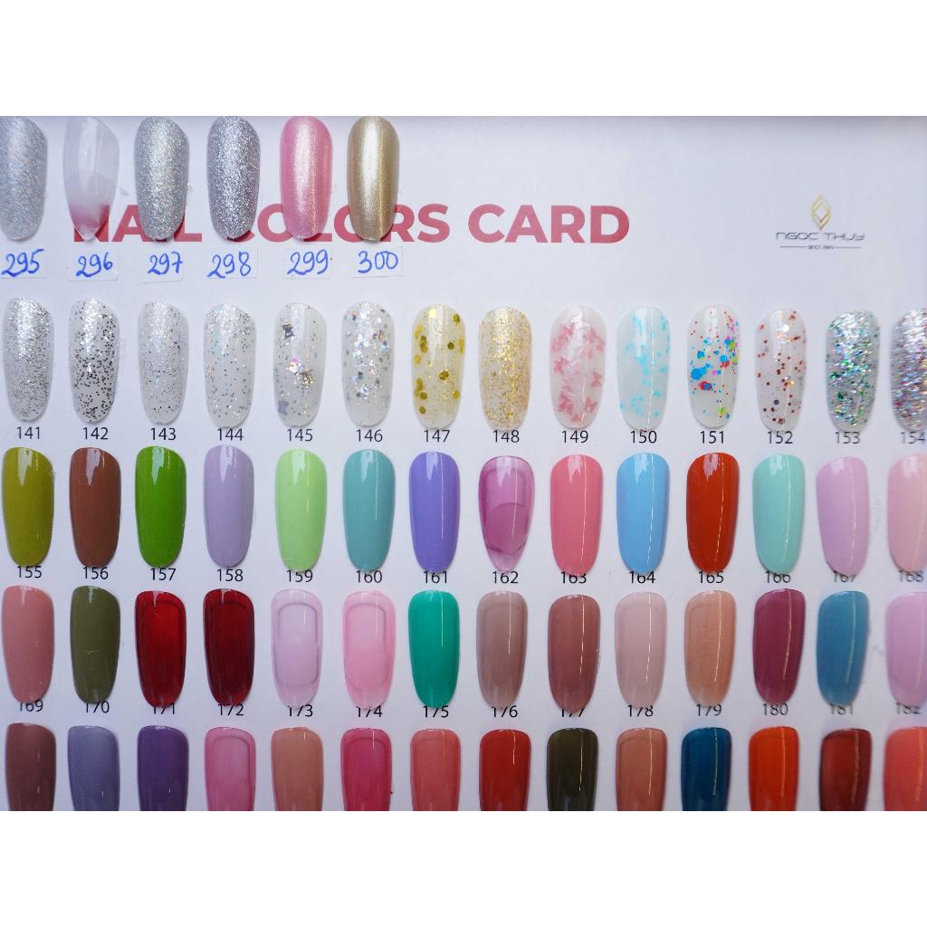 COMBO 9 CHAI GEL LẠNH Nailista - Ngọc Thuỷ Nails - Được lựa màu