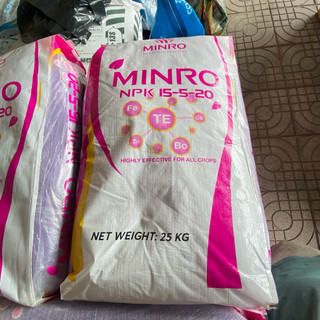 (1kg) Phân NPK 15-5-20 Minro – Phân bón hỗn hợp giúp cây ra hoa, đậu trái, nuôi trái, tăng màu sắc cho hoa kiểng