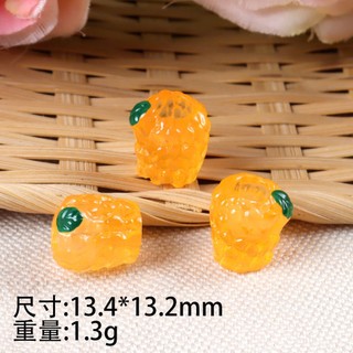 Set 12 Sticker/ Charm gắn dép trái cây dạ quang phát sáng