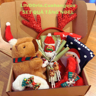 Set Quà Noel LINDORia Cute, Quà tặng Giáng Sinh Cho người yêu, bạn bè, người thân
