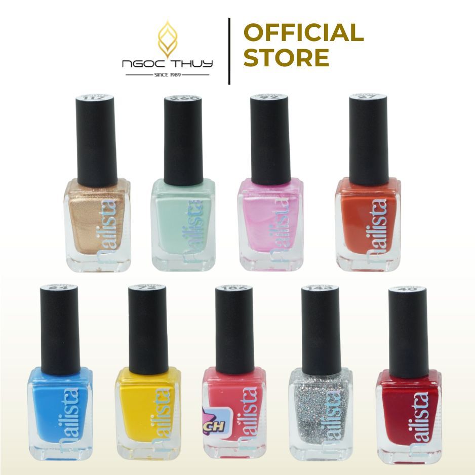 COMBO 9 CHAI GEL LẠNH Nailista - Ngọc Thuỷ Nails - Được lựa màu