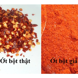 Ớt bột khô xay nguyên chất 100%,sản xuất Bình Định.giá sỉ,khối lượng tịnh đóng gói bao bì 500gvà 1kg