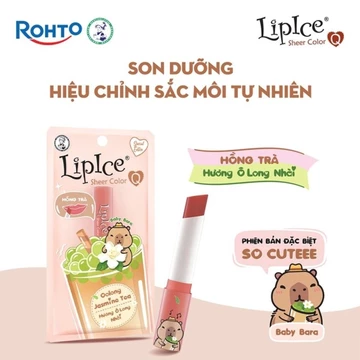 Son Lipice Sheer Color Q 2.4g |( hồng trà ,đỏ hồng) Guardian Việt Nam