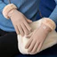 Gang tay da lót nỉ cho nam, nữ - Găng tay đi xe máy giữ ấm chống gió
