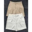 Quần short lửng kaki suông nữ lưng cao bigsize - dư xịn VNXK.