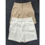 Quần short lửng kaki suông nữ lưng cao bigsize - dư xịn VNXK.