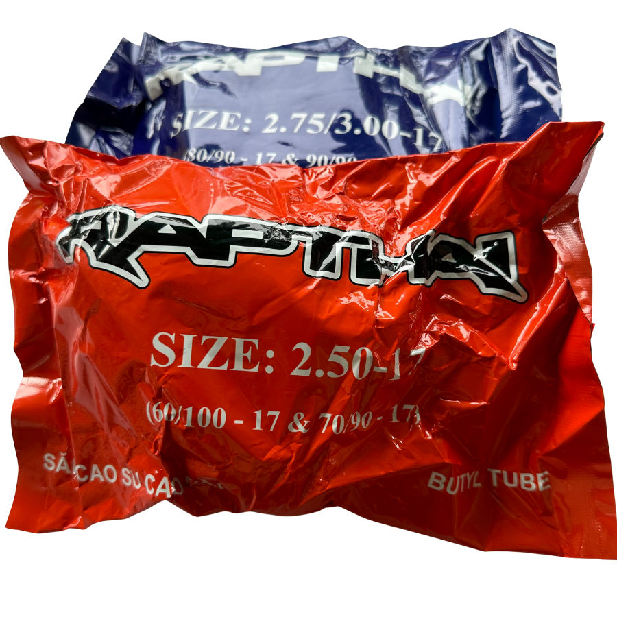 Ruột Xe Rapthai 250/17 – 275/17 | Cao Su Dày – Van Đồng – Đi Ổn Định Chuẩn Size