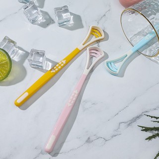 SET 2 Rơ Lưỡi SILICONE 3 CẠNH Cạo Sạch Vi Khuẩn - Dụng Cụ Cạo Lưỡi Làm Sạch Lưỡi Nhanh, Giảm Hôi Miêngj