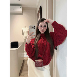 •𝙆𝙞𝙣𝙜𝙨𝙝𝙤𝙥𝙗𝙚𝙖𝙪𝙩𝙮•Áo Len Thừng Trơn Dày Dặn Full Màu QC