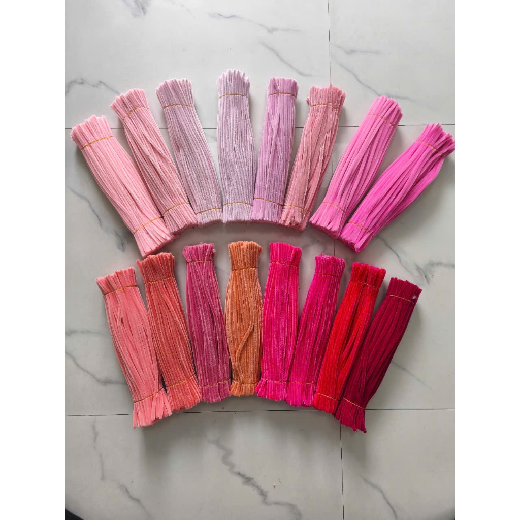 [HỎA TỐC HCM] KẼM NHUNG HANDMADE LOẠI 1 DÀY 7-8MM NHIỀU MÀU LÀM HOA, TRANG TRÍ TẾT, NOEL , LỄ 14/2, 8/3,20/10,10/11....