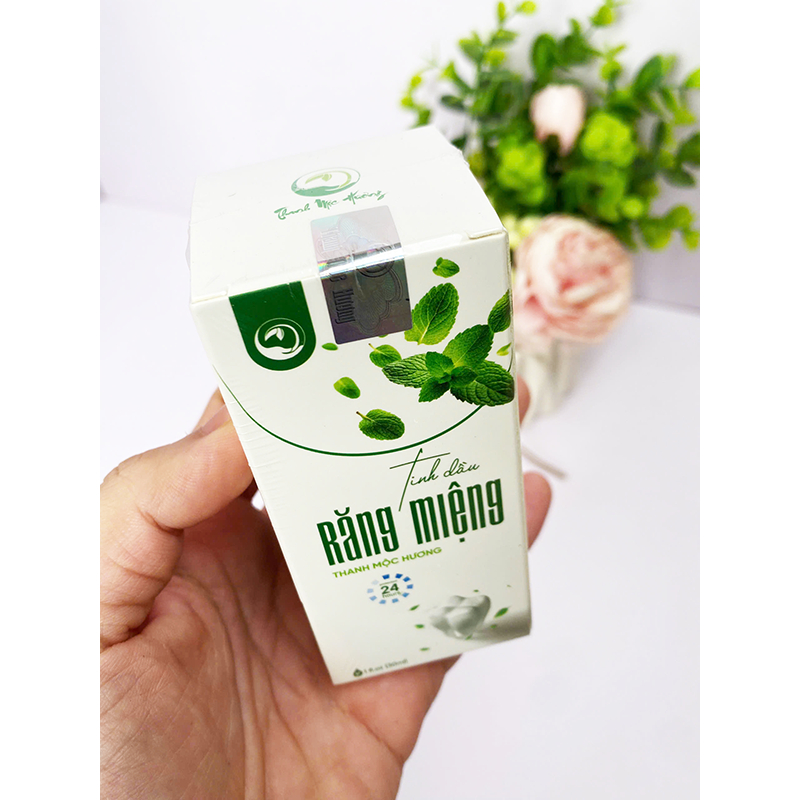 Tinh Dầu Răng Miệng Thanh Mộc Hương,  Giúp Làm Sạch Khoang Miệng Khử Hôi Miệng Nhiệt Miệng 30ml