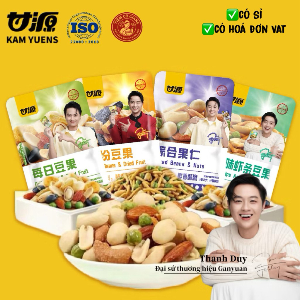 Hạt mix dinh dưỡng mix hạt sấy giòn, ngon gói 30g – 40g