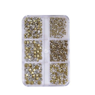 Set đá chân nhọn trắng 6 size