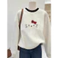 Áo sweater mùa đông cổ tròn nỉ dài tay ấm áp, đẹp với họa tiết nơ in ngực nam nữ-quanaothubio