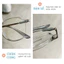 Kính mắt cận hottrend nam nữ gọng đa giác chống ánh sáng xanh phong cách Hàn Quốc đẹp HANASO 052