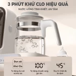 Máy đun hâm pha sữa, tiệt trùng và sấy UVC đa năng TopGiaKids 208  bảo hành 3 năm — ảnh 4
