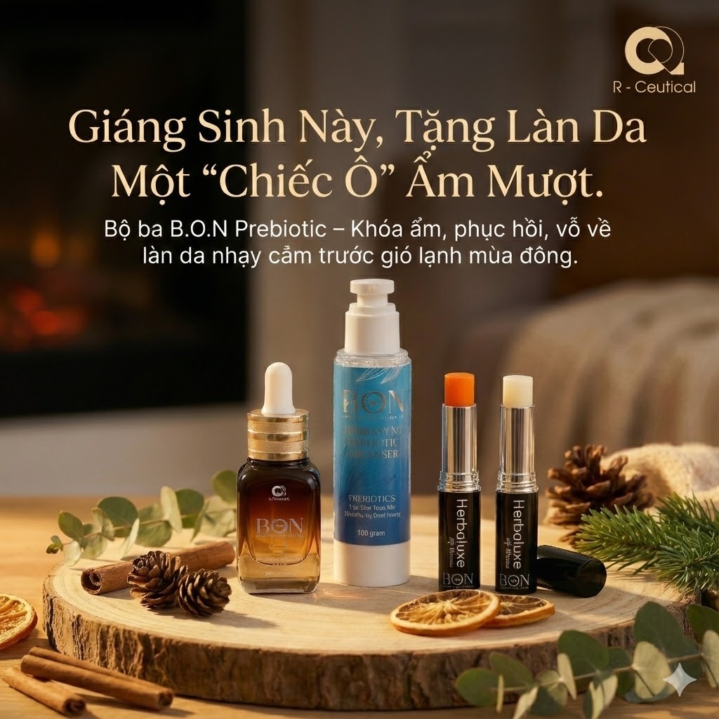 HerbaSync Prebiotic Cleanser 100 gram – Sữa rửa mặt dịu nhẹ, cân bằng da tự nhiên