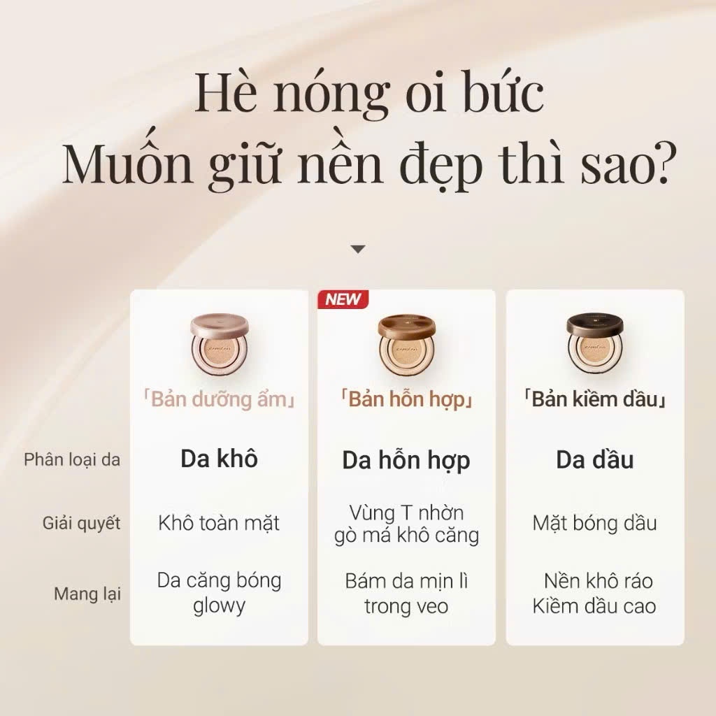 Phấn nước CARSLAN Cushion Cat tinh tế bám chặt dưỡng ẩm lâu trôi kiềm dầu 13.5g | NHÍM HOUSE