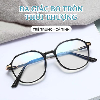Gọng kính cận nữ nam thời trang mắt kính giả cận không độ râm mát chống ánh sáng xanh phong cách Ulzzang 052