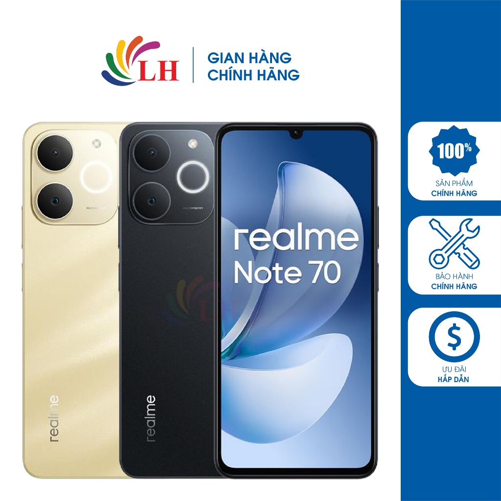 Điện thoại Realme Note 70 (4GB/64GB) - Hàng chính hãng | Shopee Việt Nam