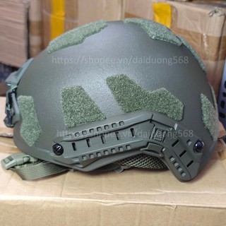 ☢️ Mũ Bảo Hiểm Chiến Thuật FAST G3 Army Siêu Dày