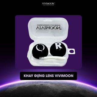 Khay đựng kính áp tròng VIVIMOON LENS kèm dụng cụ gắp lens