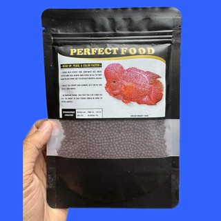 Cám Perfect Food Hỗ Trợ Toàn Diện Cho Cá La Hán (lên đỏ, lên châu, lên đầu) Gói 100gram