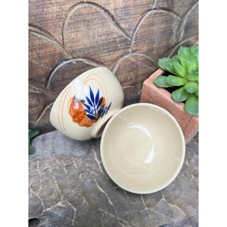 Chén Soup Cao Cấp Vẽ Cá Ba Đuôi/Măng Cụt/Cá Xanh/Chỉ/Phết/Hoa Đường Kính 10cm - Gốm Xưa Lái Thiêu Cho Người Hoài Niệm