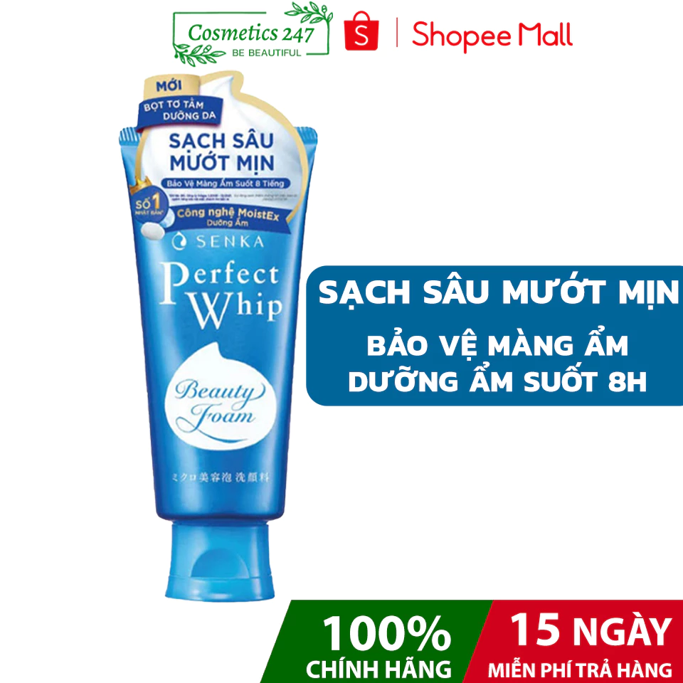 Sữa rửa mặt Senka Perfect Whip 120G - sản phẩm chính