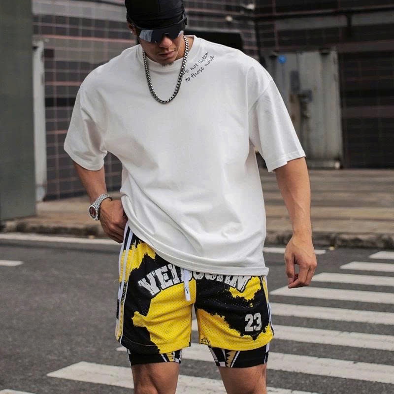 Áo thun Stee Cổ tròn FIGHT TO THE NOISE localbrand ICVCVNI Unisex Cotton
