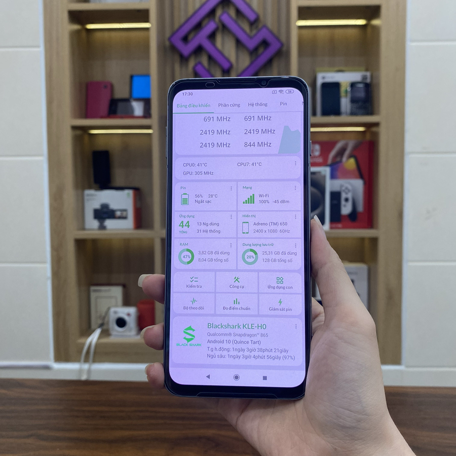 [Máy Cũ] Điện thoại Xiaomi Black Shark 3/3S (SPX) - Snapdragon 865 5G | BigBuy360 - bigbuy360.vn
