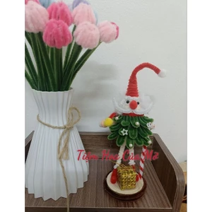 Ông già noel kẽm nhung xinh xắn