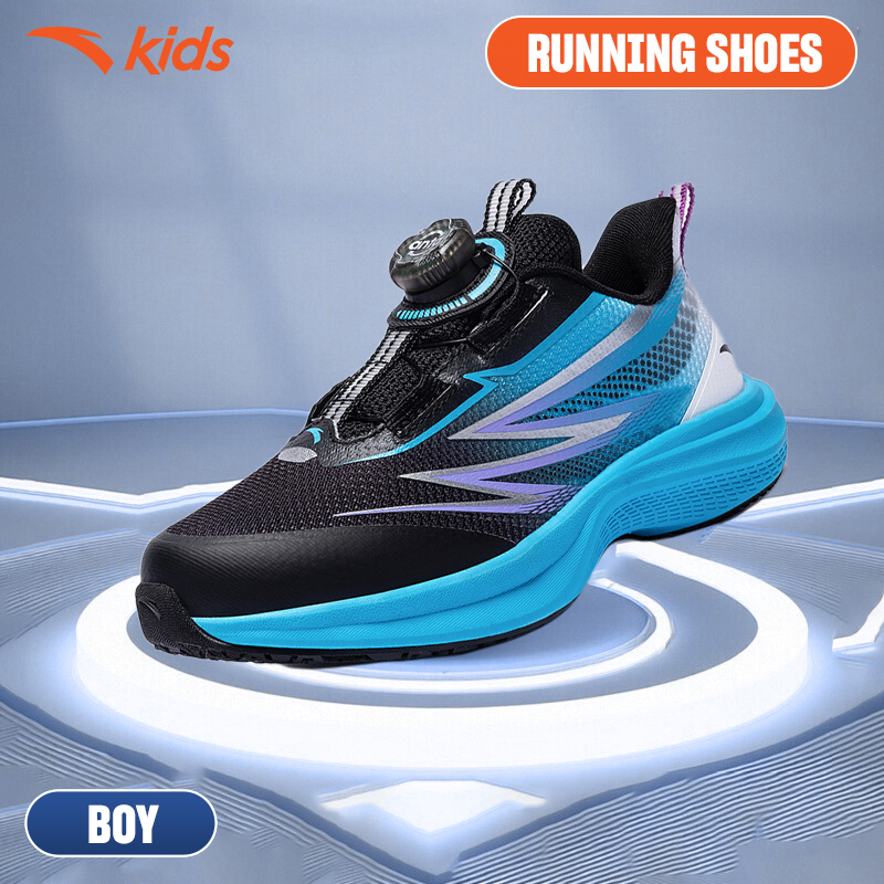 ANTA Kids Hydrogen Running Giày Chạy Thể Thao Bé trai 3125D9906. Nhẹ, Thoáng Khí, Đàn Hồi